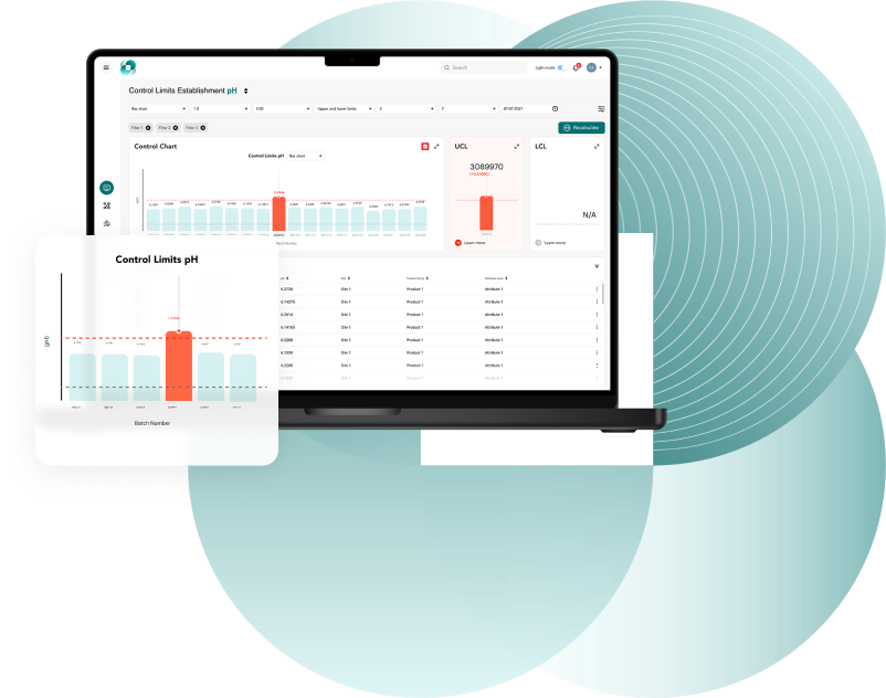 QMS software screen