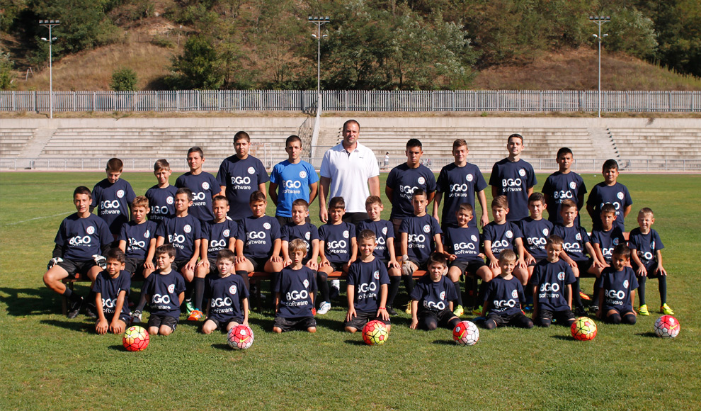 BGO Software supports young soccer players from FC Zlatograd.