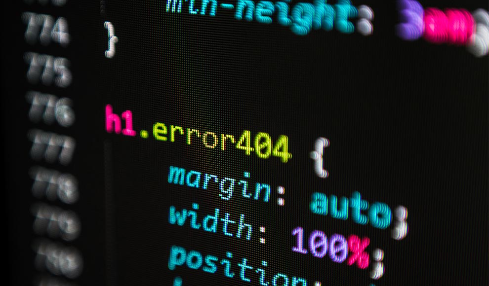 css code - stock image