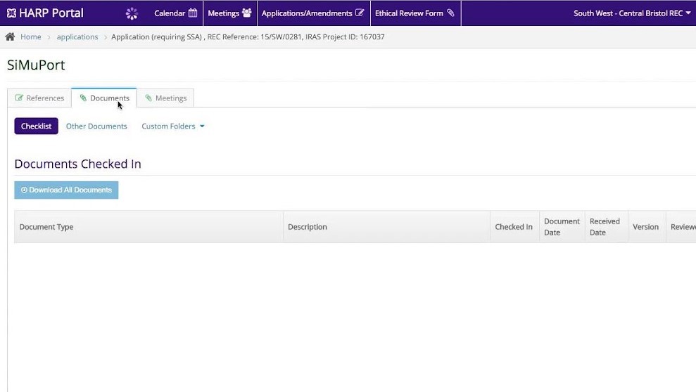HARP Complex  Management Application