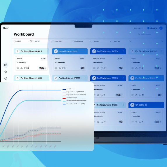 Digital Platform for clinical trial recruitment forecasting