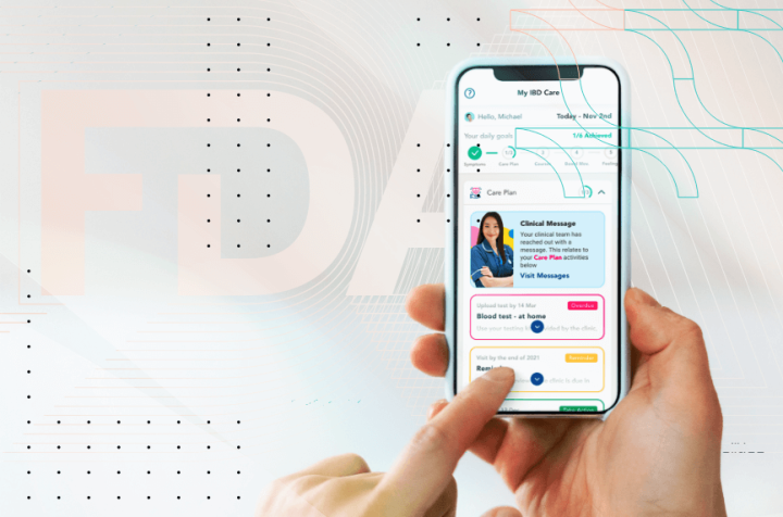 Mobile app for disease management.