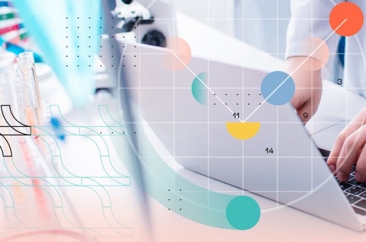 A laboratory specialist analyzing data using modern CSA software.
